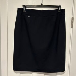 Calvin Klein Navy Pencil Skirt